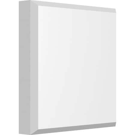 Ekena Millwork Standard Sedgwick Rosette with Beveled Edge, 6"W x 6"H x 1"P ROSP060X060X100SDG01